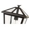 Z-Lite Talbot 1 Light Outdoor Chain Mount Ceiling Fixture, Oil Rubbed Bronze And Seedy 579CHM-ORB - alternate 6